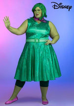 Plus Size Women's Disney and Pixar Inside Out Disgust Costume - US 3602