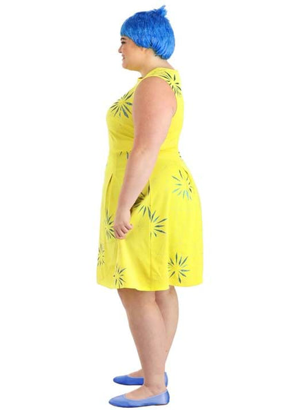 Women's Plus Size Disney and Pixar Inside Out Joy Costume - US 9981