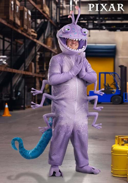 Men's Plus Size Disney and Pixar Monsters Inc Randall Costume - US 5629