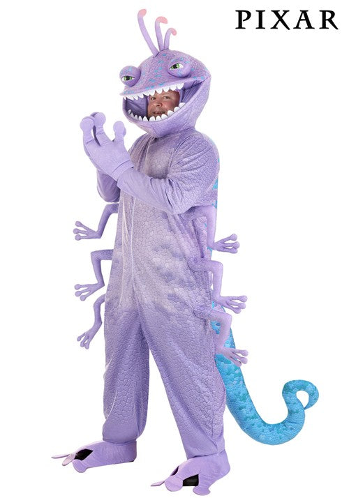 Men's Plus Size Disney and Pixar Monsters Inc Randall Costume - US 5629