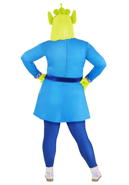 Women's Plus Size Disney and Pixar Toy Story Alien Costume Dress - US 7830