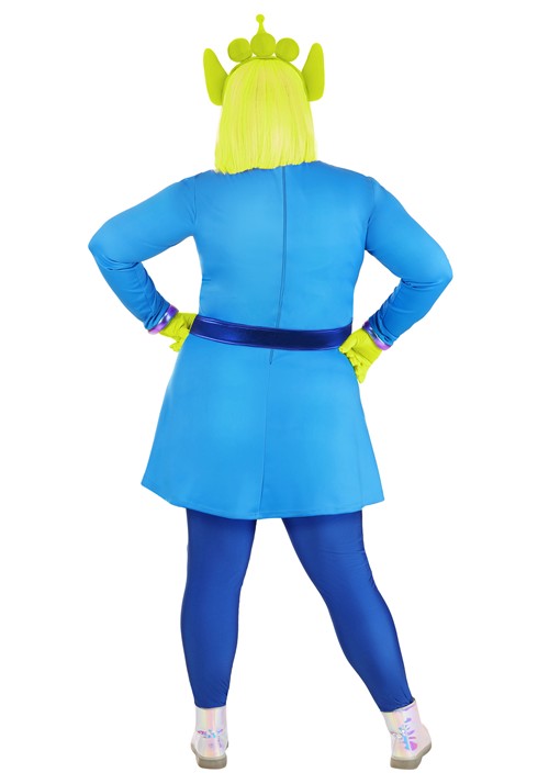 Women's Plus Size Disney and Pixar Toy Story Alien Costume Dress - US 7830