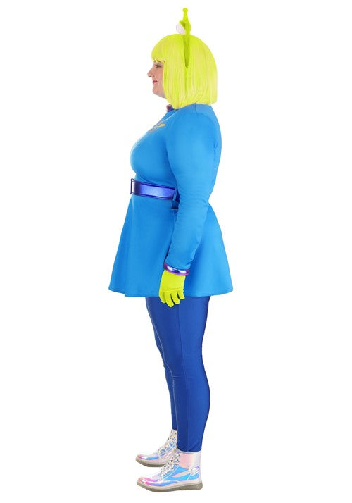 Women's Plus Size Disney and Pixar Toy Story Alien Costume Dress - US 7830