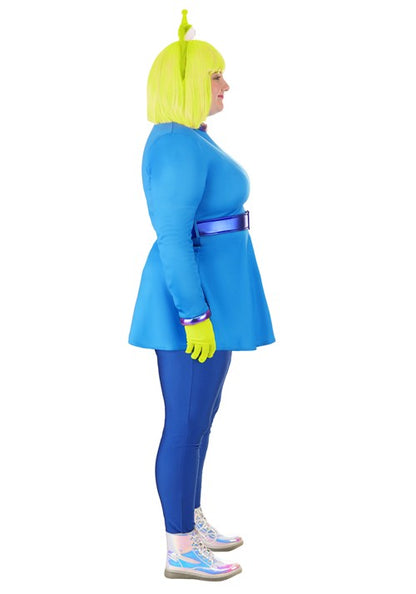 Women's Plus Size Disney and Pixar Toy Story Alien Costume Dress - US 7830