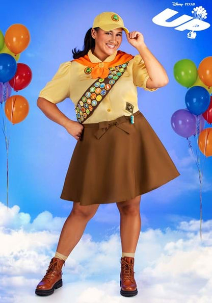 Plus Size Disney and Pixar Wilderness Explorer UP Costume for Women - US 7399