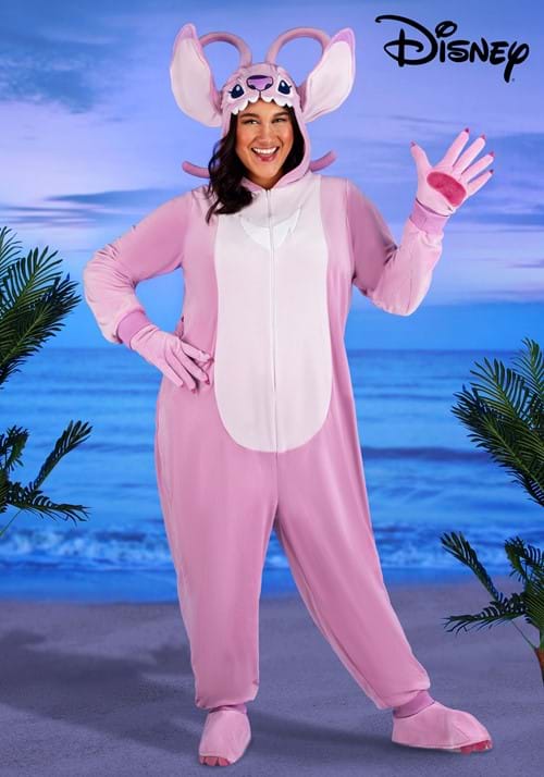 Women's Plus Size Disney Lilo and Stitch Angel Costume - US 1574