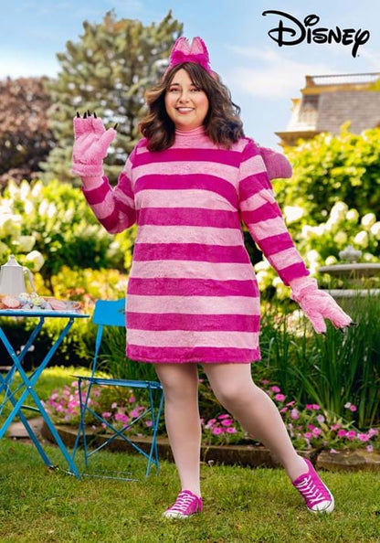 Plus Size Disney Cheshire Cat Women's Costume Dress - US 9330