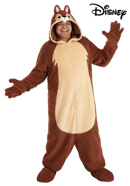 Plus Size Disney Chip 'n Dale Chip Costume for Adults - US 7352