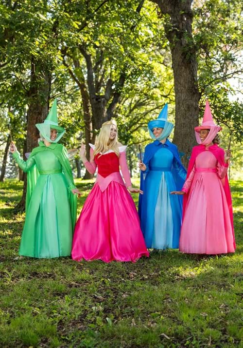Plus Size Disney Sleeping Beauty Flora Costume for Women - US 9345