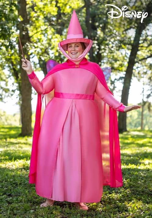 Plus Size Disney Sleeping Beauty Flora Costume for Women - US 9345
