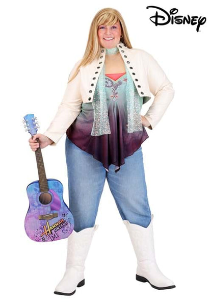 Plus Size Disney Hannah Montana Costume for Women - US 7946