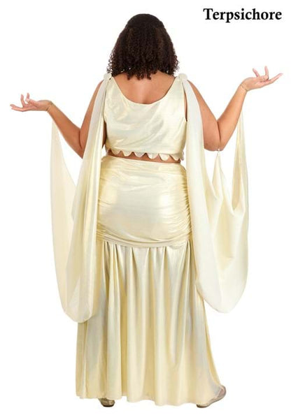 Women's Plus Size Disney Hercules Muses Costume Set - US 7864