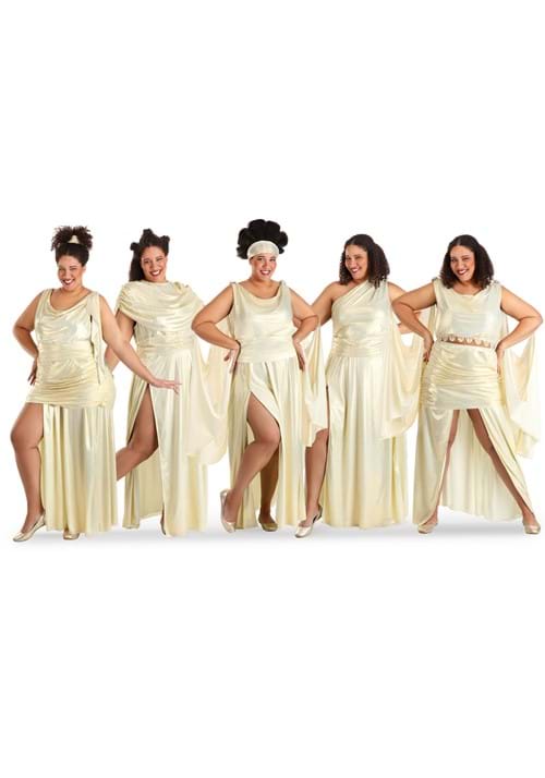 Women's Plus Size Disney Hercules Muses Costume Set - US 7864