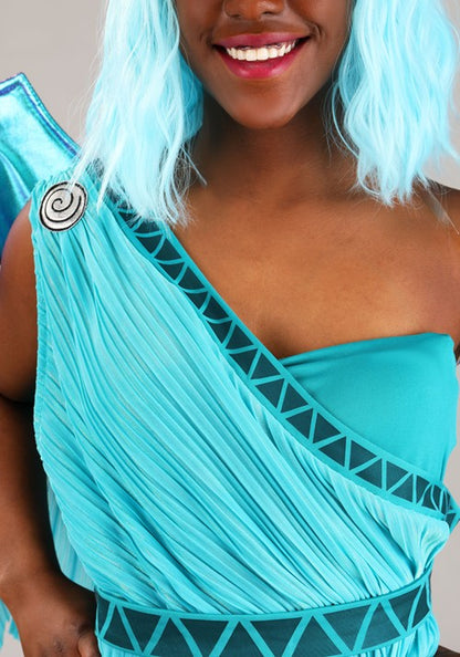 Plus Size Women's Disney Hercules Panic Costume Dress - US 2675