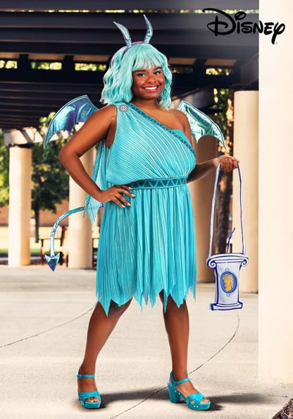 Plus Size Women's Disney Hercules Panic Costume Dress - US 2675