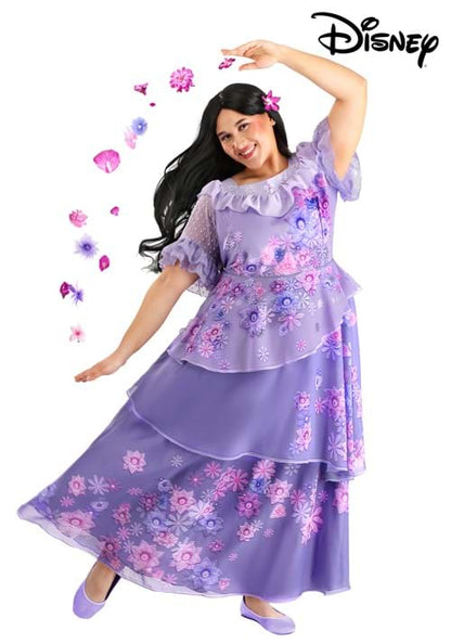 Women's Plus Size Disney Encanto Isabela Costume - US 2137