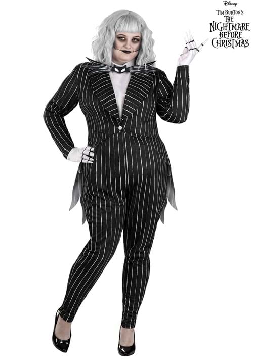 Women's Plus Size Disney Jack Skellington Costume - US 7486