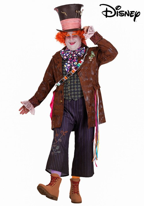 Plus Size Men's Disney Live Action Mad Hatter Premium Costume - US 4058