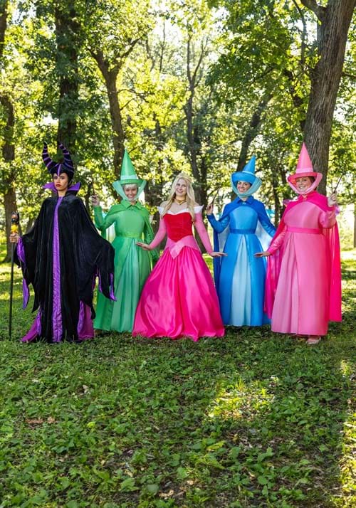 Plus Size Disney Sleeping Beauty Merryweather Costume for Women - US 6203