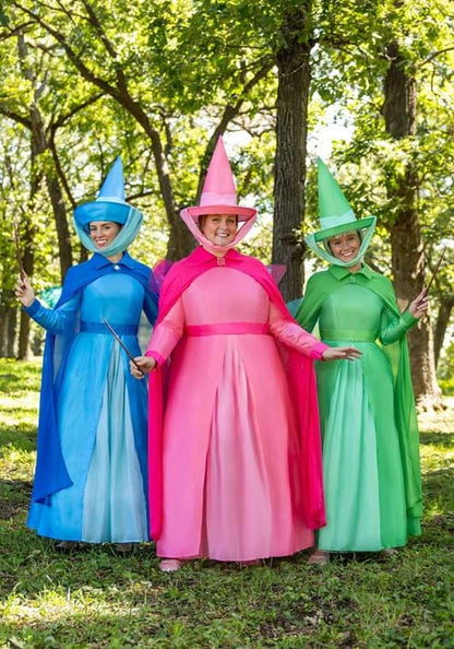 Plus Size Disney Sleeping Beauty Merryweather Costume for Women - US 6203