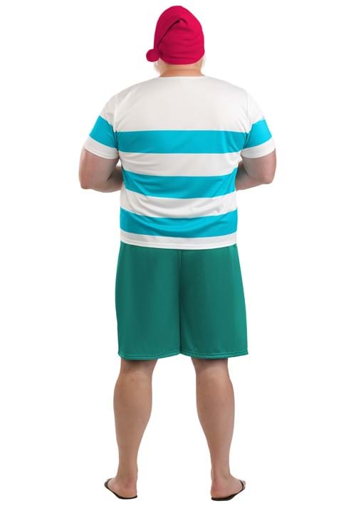 Plus Size Disney Mr. Smee Costume for Men - US 1780