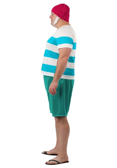 Plus Size Disney Mr. Smee Costume for Men - US 1780