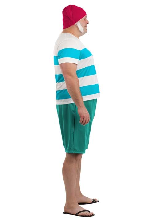 Plus Size Disney Mr. Smee Costume for Men - US 1780