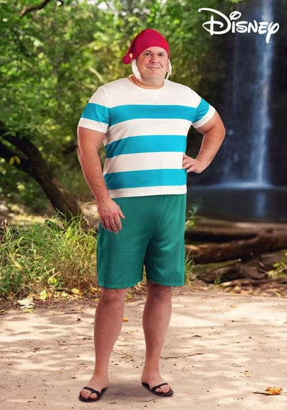 Plus Size Disney Mr. Smee Costume for Men - US 1780