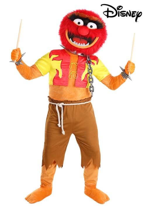 Men's Plus Size Disney Muppets Animal Costume - US 0164