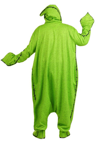 Plus Size Disney Oogie Boogie Onesie Costume for Adults - US 3314
