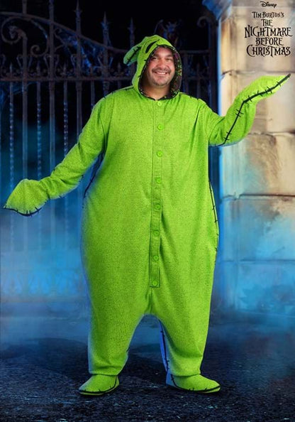 Plus Size Disney Oogie Boogie Onesie Costume for Adults - US 3314