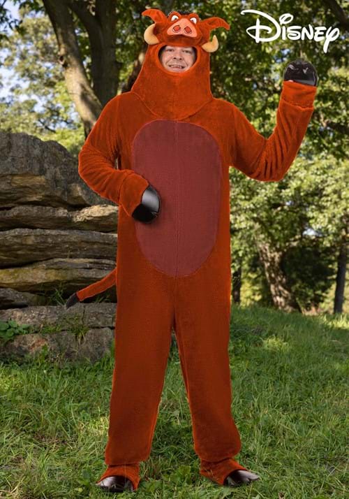 Men's Plus Size Disney The Lion King Pumbaa Costume - US 5818