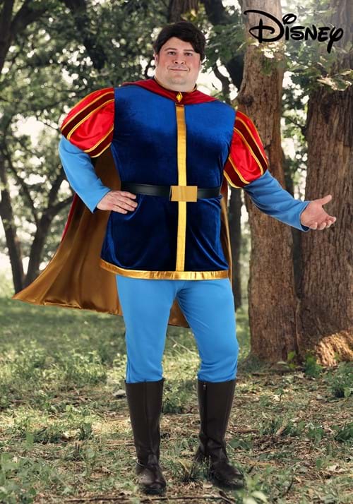 Plus Size Disney Sleeping Beauty Prince Phillip Costume for Men - US 7520