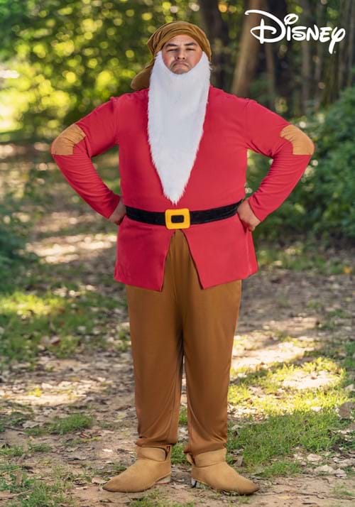Adult Plus Size Disney Snow White Grumpy Dwarf Costume - US 2227