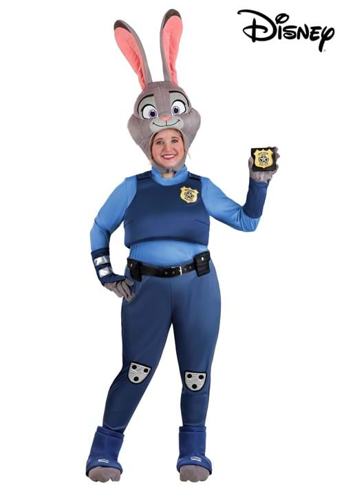 Plus Size Disney Zootopia Judy Hopps Costume for Women - US 1309