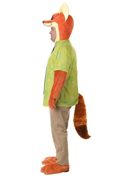 Plus Size Disney Zootopia Nick Wilde Costume for Men - US 0648