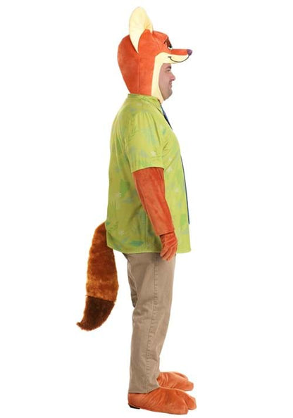 Plus Size Disney Zootopia Nick Wilde Costume for Men - US 0648
