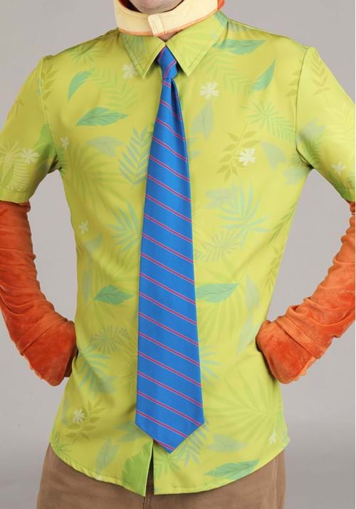 Plus Size Disney Zootopia Nick Wilde Costume for Men - US 0648
