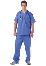 Plus Size Doctor Scrubs Costume for Adults - US 6097