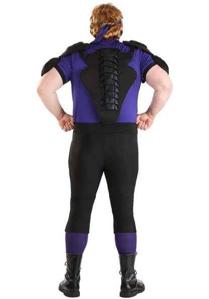 Plus Size Dodgeball Purple Cobra Men's Costume - US 2781