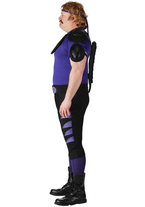 Plus Size Dodgeball Purple Cobra Men's Costume - US 2781