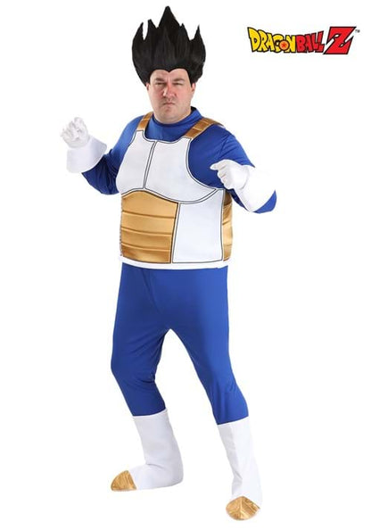 Plus Size Men's Dragon Ball Z Vegeta Costume - US 4865