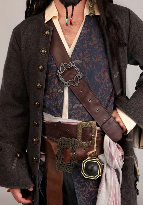 Plus Size Elite Disney Jack Sparrow Costume for Men - US 9139