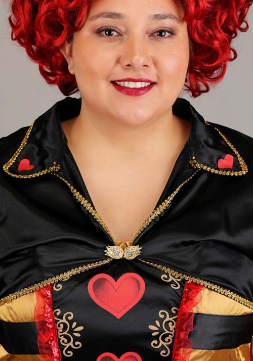 Plus Size Elite Queen of Hearts Costume for Women - US 3969