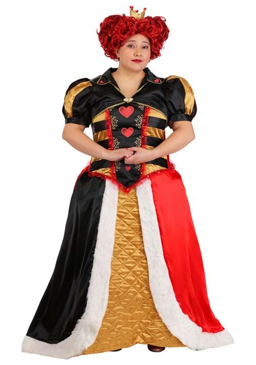 Plus Size Elite Queen of Hearts Costume for Women - US 3969