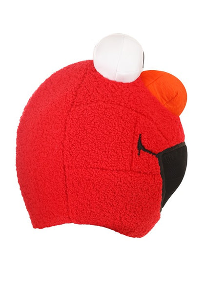 Plus Size Sesame Street Elmo Mascot Costume for Adults - US 1440
