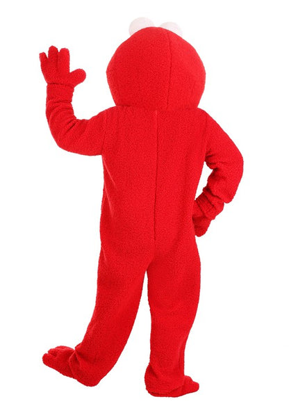 Plus Size Sesame Street Elmo Mascot Costume for Adults - US 1440