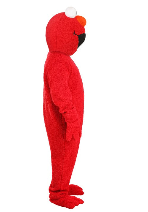 Plus Size Sesame Street Elmo Mascot Costume for Adults - US 1440