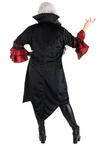 Women's Plus Size Exquisite Vampire Costume - US 7337