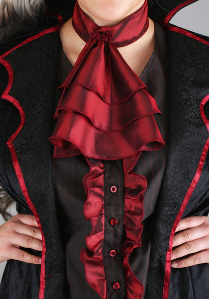 Women's Plus Size Exquisite Vampire Costume - US 7337